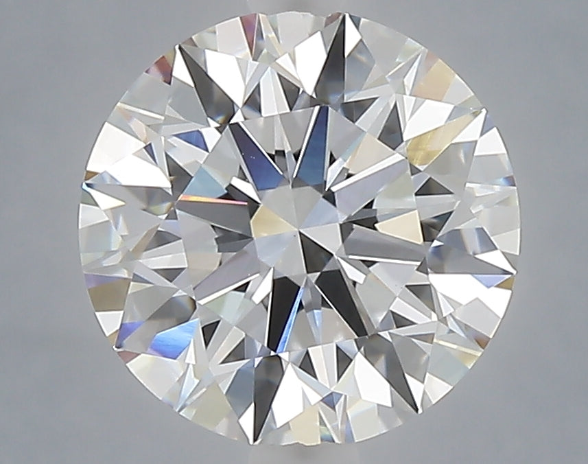 3.06 Carat Round Shaped, Ideal Cut, E Color, VVS2 Clarity, IGI Certified Lab Grown Diamond