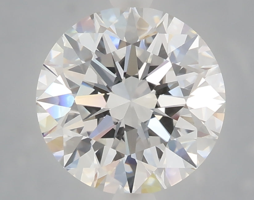 3.02 Carat Round Shaped, Excellent Cut, E Color, VVS2 Clarity, IGI Certified Lab Grown Diamond