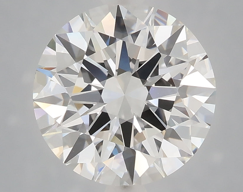 3.01 Carat Round Shaped, Excellent Cut, E Color, VVS2 Clarity, IGI Certified Lab Grown Diamond