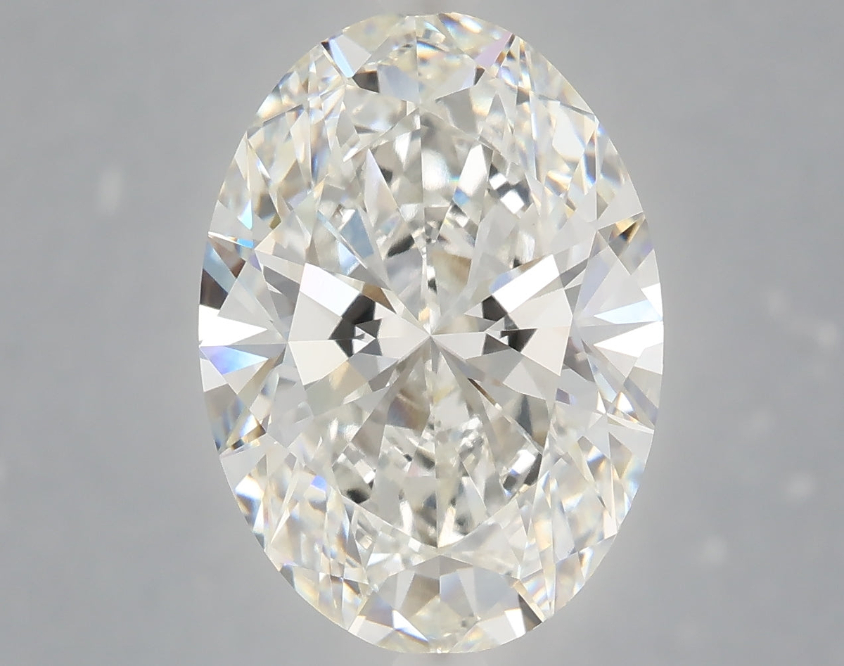 6.03 Carat Oval Shaped, Ideal Cut, F Color, VVS2 Clarity, IGI Certified Lab Grown Diamond