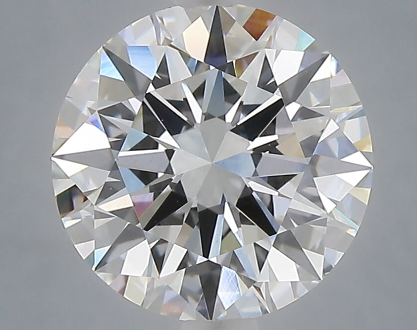 3.02 Carat Round Shaped, Excellent Cut, E Color, VVS2 Clarity, IGI Certified Lab Grown Diamond