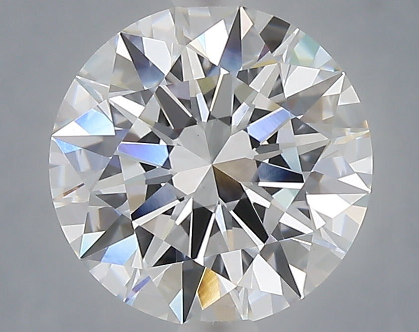 3.08 Carat Round Shaped, Excellent Cut, E Color, VS1 Clarity, IGI Certified Lab Grown Diamond