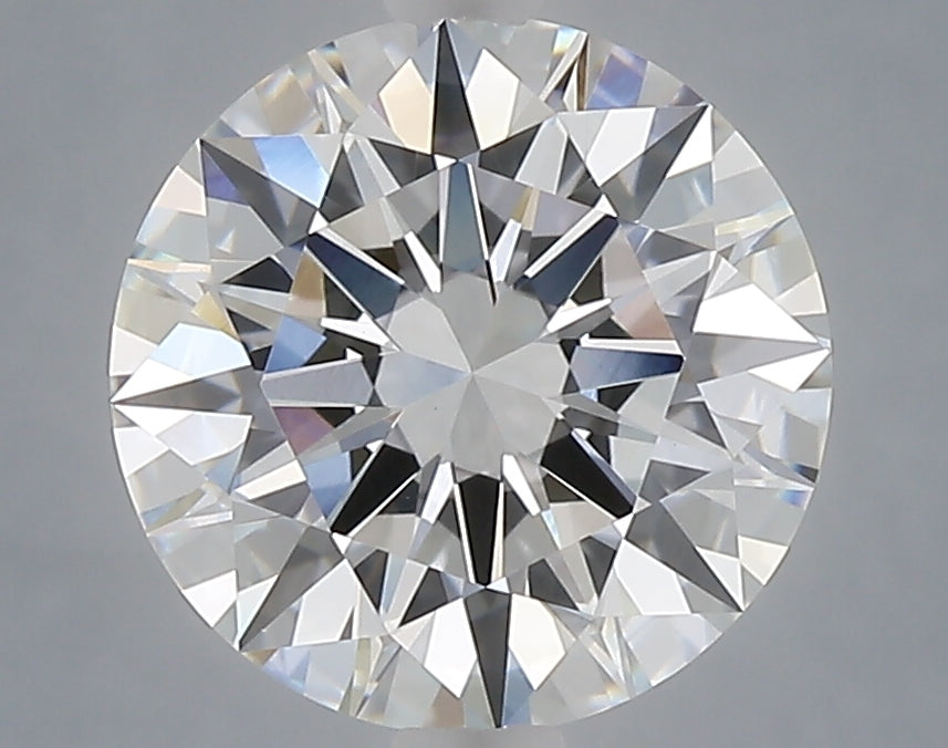 3.08 Carat Round Shaped, Excellent Cut, D Color, VS1 Clarity, IGI Certified Lab Grown Diamond