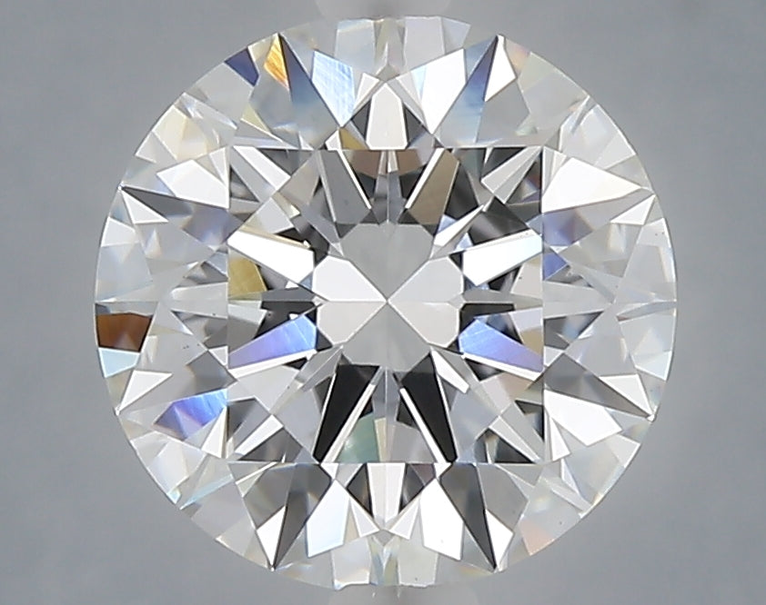 3.06 Carat Round Shaped, Excellent Cut, E Color, VS1 Clarity, IGI Certified Lab Grown Diamond