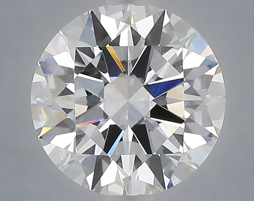 3.06 Carat Round Shaped, Excellent Cut, E Color, VVS2 Clarity, IGI Certified Lab Grown Diamond