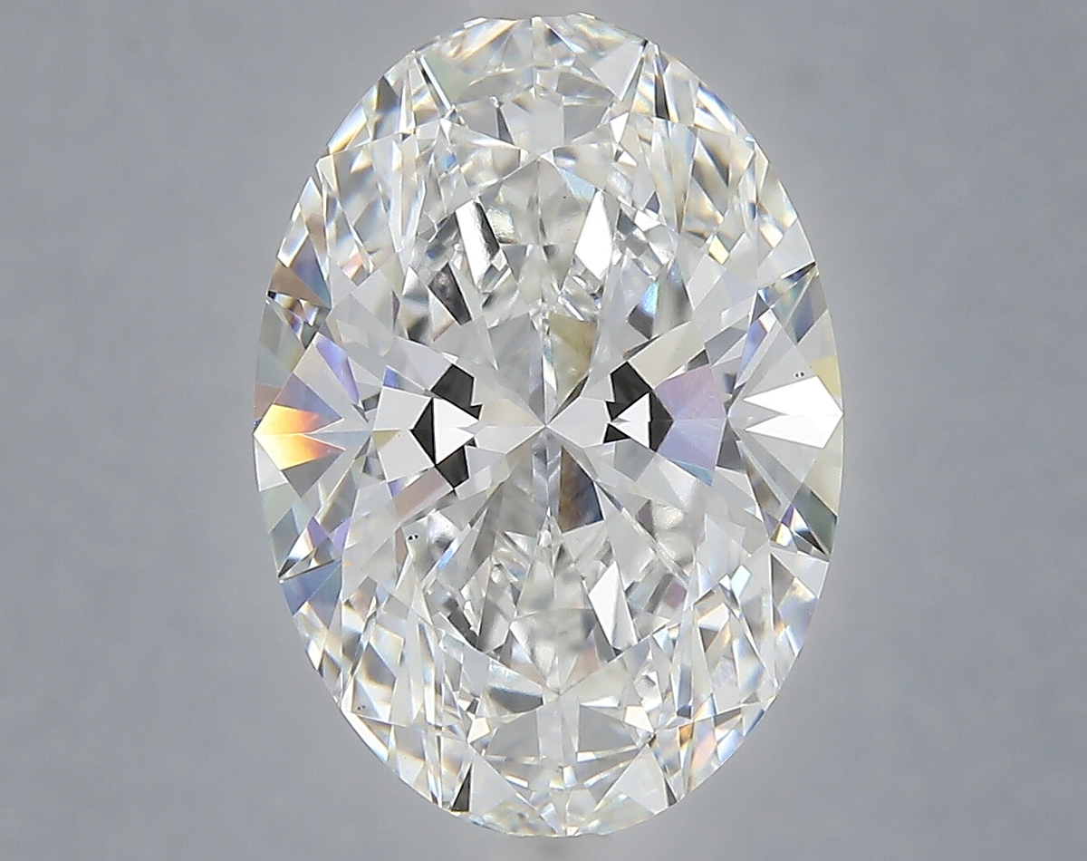 6.09 Carat Oval Shaped, Ideal Cut, E Color, VS1 Clarity, IGI Certified Lab Grown Diamond