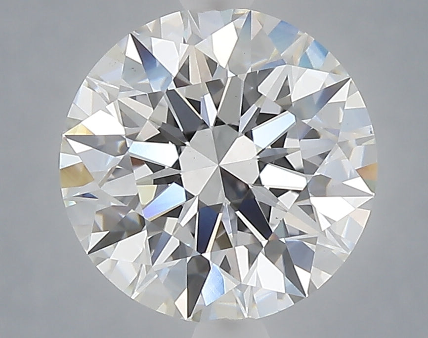 3.03 Carat Round Shaped, Excellent Cut, E Color, VS1 Clarity, IGI Certified Lab Grown Diamond