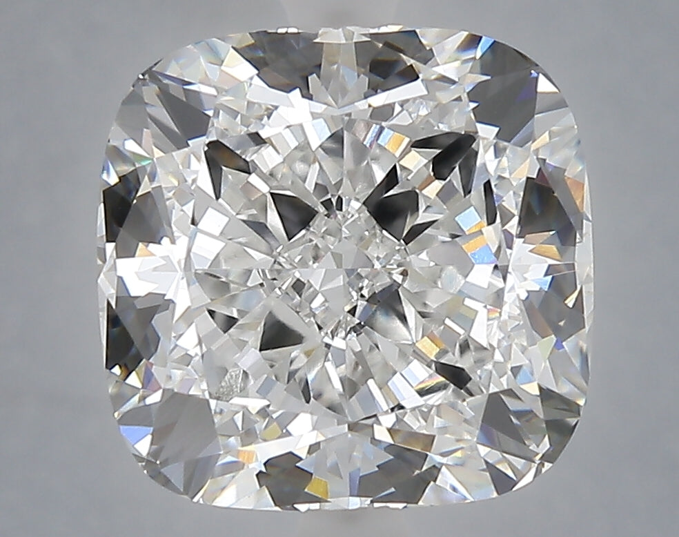 6.34 Carat Cushion Shaped, Ideal Cut, E Color, VVS2 Clarity, IGI Certified Lab Grown Diamond