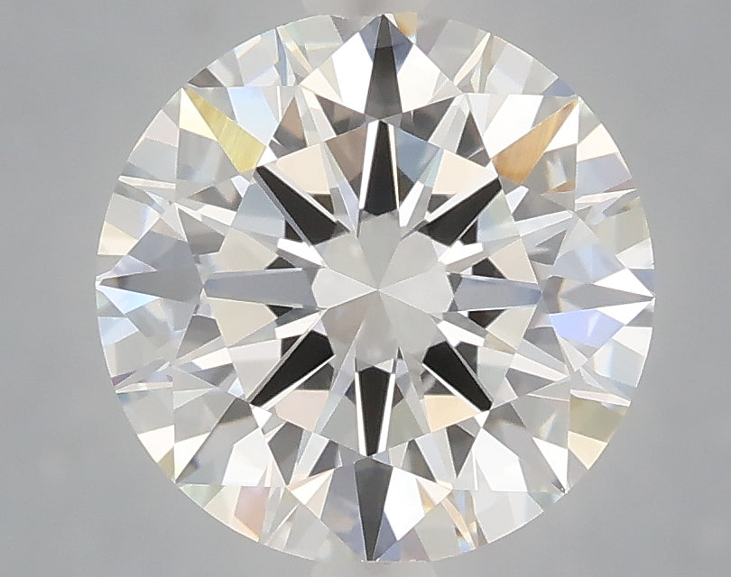 3.02 Carat Round Shaped, Excellent Cut, E Color, VVS2 Clarity, IGI Certified Lab Grown Diamond