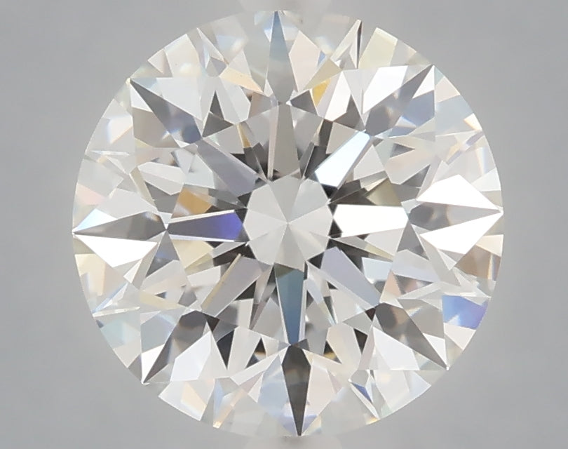 3.02 Carat Round Shaped, Excellent Cut, E Color, VVS2 Clarity, IGI Certified Lab Grown Diamond