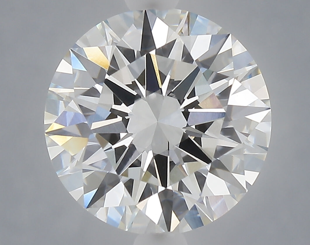 3.05 Carat Round Shaped, Ideal Cut, E Color, VVS1 Clarity, IGI Certified Lab Grown Diamond
