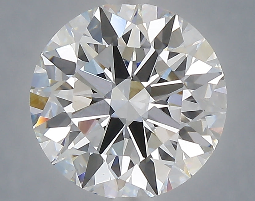 3.08 Carat Round Shaped, Excellent Cut, E Color, VS1 Clarity, IGI Certified Lab Grown Diamond