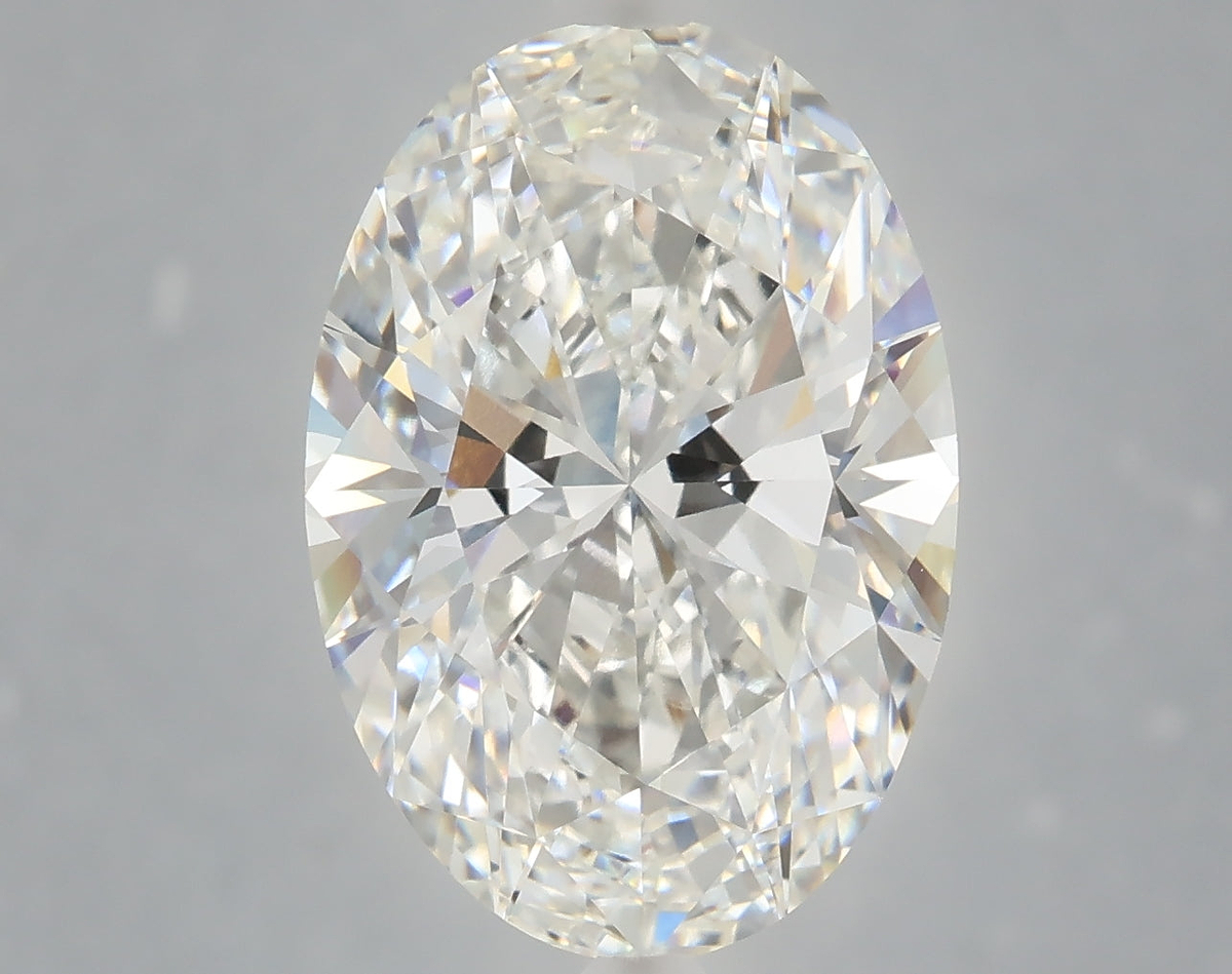 6.04 Carat Oval Shaped, Ideal Cut, F Color, VVS2 Clarity, IGI Certified Lab Grown Diamond