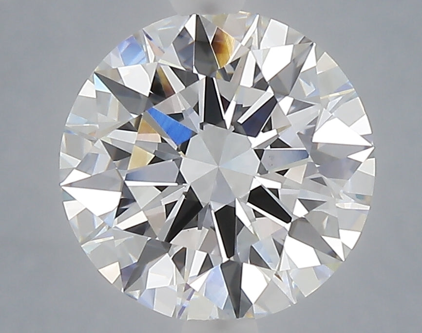3.02 Carat Round Shaped, Excellent Cut, E Color, VVS2 Clarity, IGI Certified Lab Grown Diamond