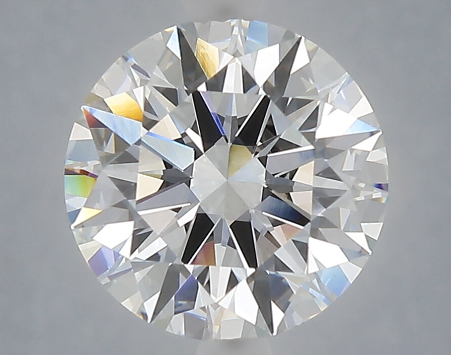 3.06 Carat Round Shaped, Ideal Cut, E Color, VS1 Clarity, IGI Certified Lab Grown Diamond