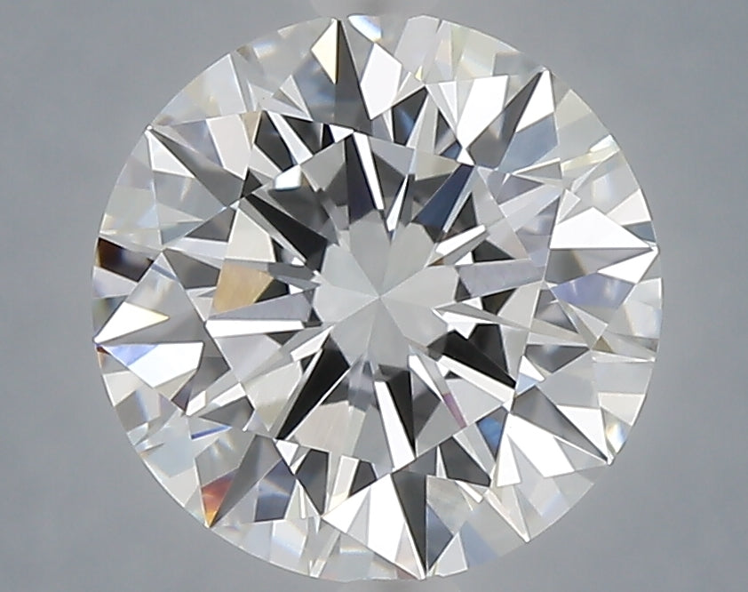 3.05 Carat Round Shaped, Excellent Cut, E Color, VVS2 Clarity, IGI Certified Lab Grown Diamond