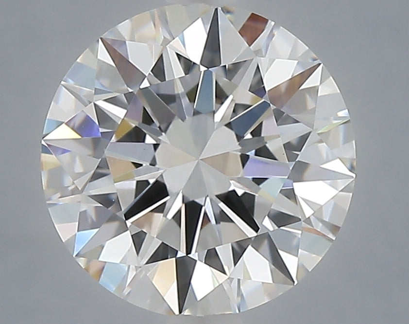 3.05 Carat Round Shaped, Excellent Cut, E Color, VVS2 Clarity, IGI Certified Lab Grown Diamond