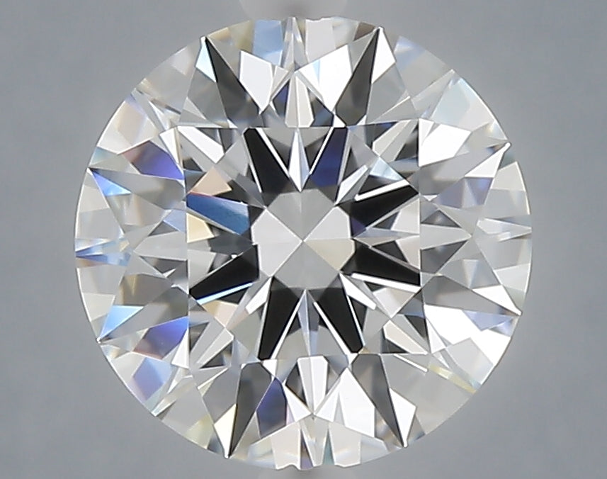 3.02 Carat Round Shaped, Excellent Cut, E Color, VVS2 Clarity, IGI Certified Lab Grown Diamond