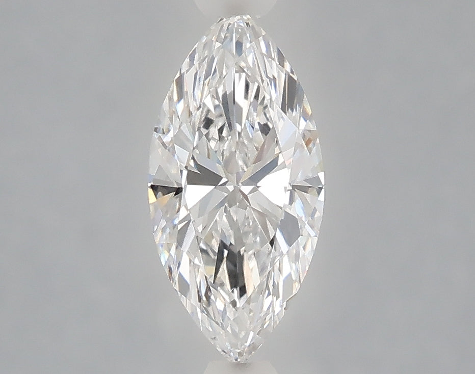 1.04 Carat Marquise Shaped, Ideal Cut, E Color, VVS2 Clarity, IGI Certified Lab Grown Diamond