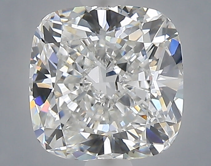 2.09 Carat Cushion Shaped, Ideal Cut, E Color, VVS2 Clarity, IGI Certified Lab Grown Diamond