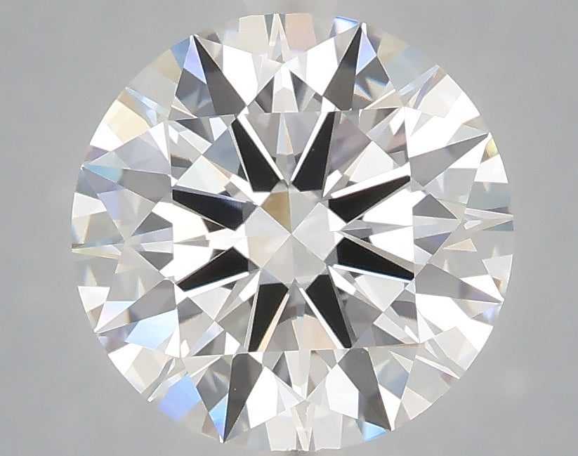 3.08 Carat Round Shaped, Ideal Cut, D Color, VVS2 Clarity, IGI Certified Lab Grown Diamond