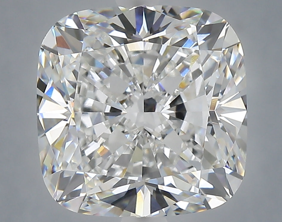6.30 Carat Cushion Shaped, Ideal Cut, E Color, VVS2 Clarity, IGI Certified Lab Grown Diamond