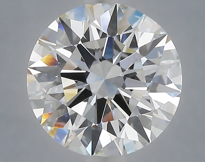 3.08 Carat Round Shaped, Excellent Cut, E Color, VS1 Clarity, IGI Certified Lab Grown Diamond