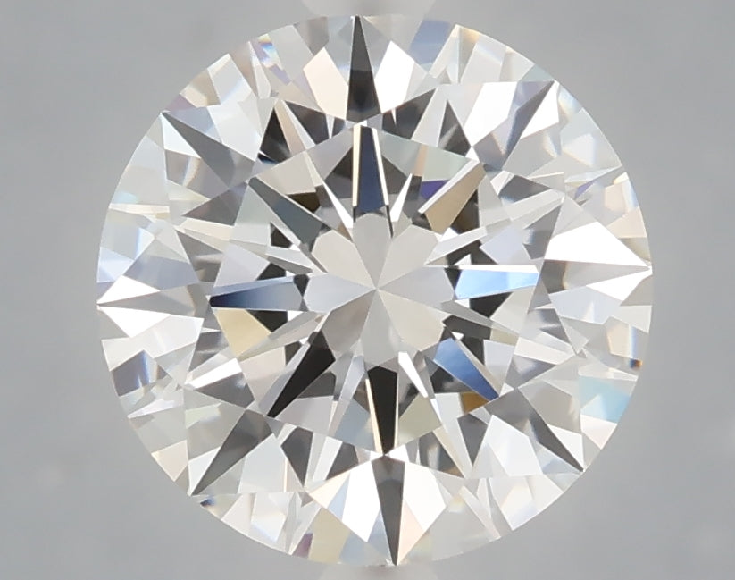 3.09 Carat Round Shaped, Excellent Cut, E Color, VVS2 Clarity, IGI Certified Lab Grown Diamond