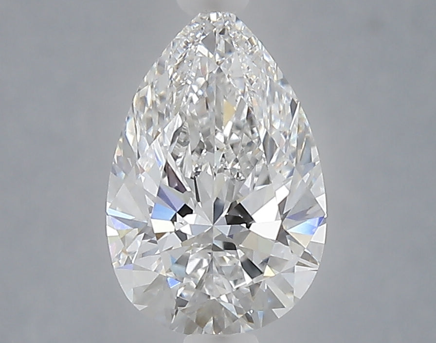 1.60 Carat Pear Shaped, Ideal Cut, D Color, VVS2 Clarity, IGI Certified Lab Grown Diamond
