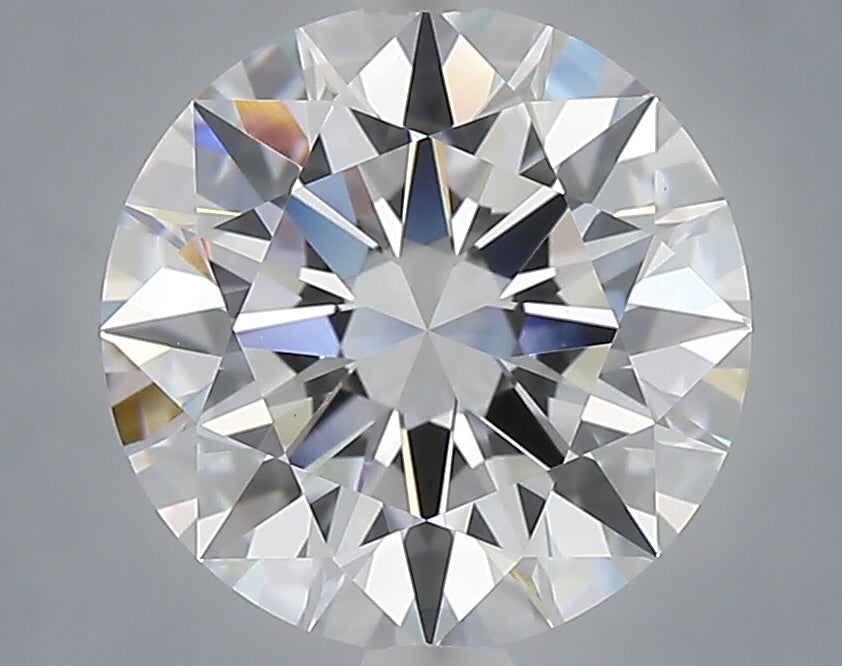 3.07 Carat Round Shaped, Excellent Cut, D Color, VS1 Clarity, IGI Certified Lab Grown Diamond