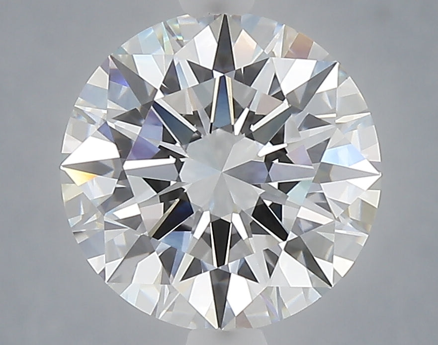 3.04 Carat Round Shaped, Excellent Cut, E Color, VVS2 Clarity, IGI Certified Lab Grown Diamond