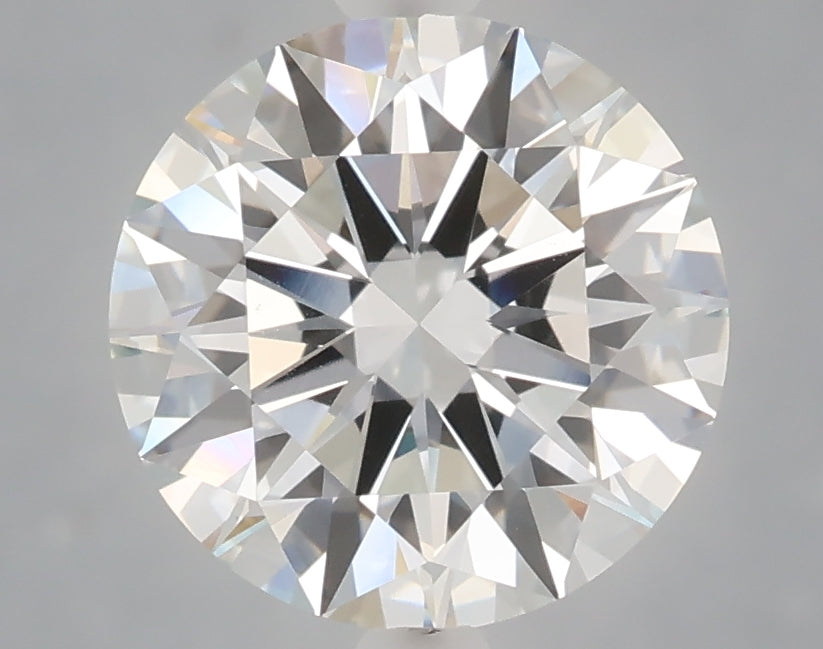 3.05 Carat Round Shaped, Ideal Cut, E Color, VVS2 Clarity, IGI Certified Lab Grown Diamond