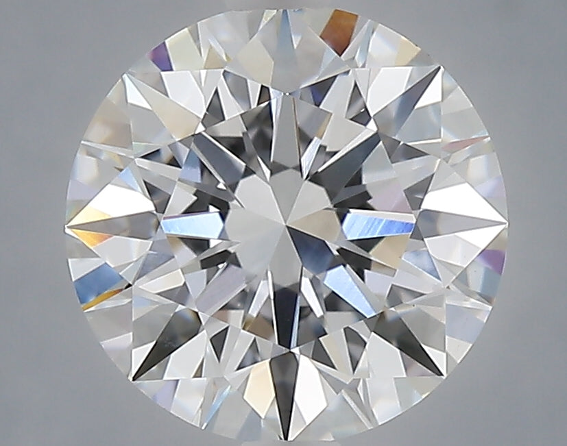 3.09 Carat Round Shaped, Excellent Cut, E Color, VVS2 Clarity, IGI Certified Lab Grown Diamond