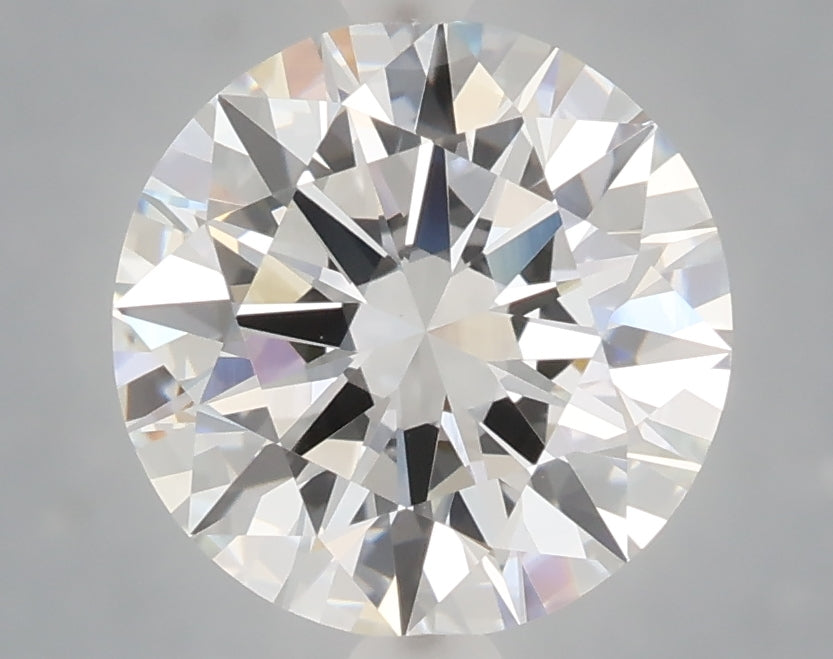 3.02 Carat Round Shaped, Excellent Cut, E Color, VVS2 Clarity, IGI Certified Lab Grown Diamond