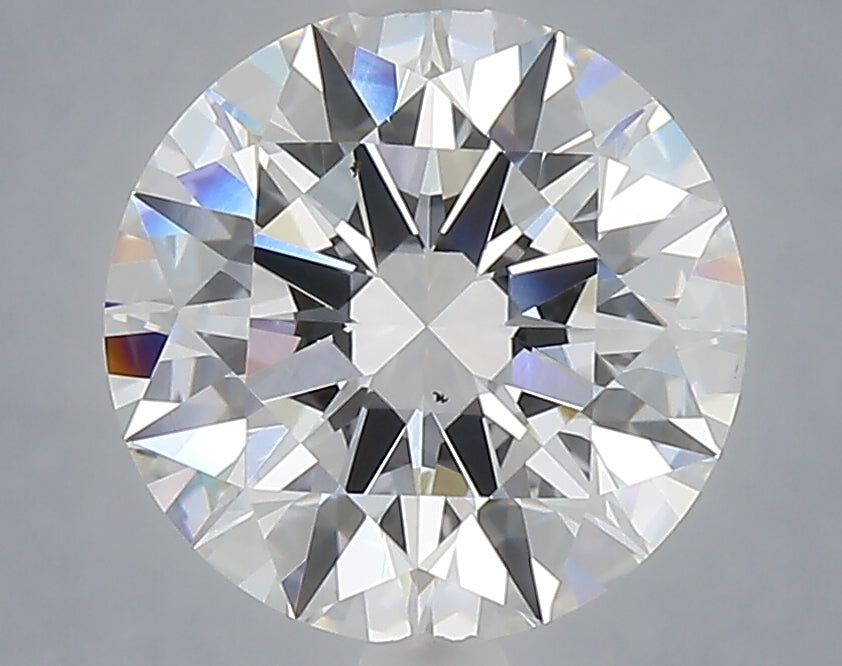 3.05 Carat Round Shaped, Excellent Cut, E Color, VVS2 Clarity, IGI Certified Lab Grown Diamond