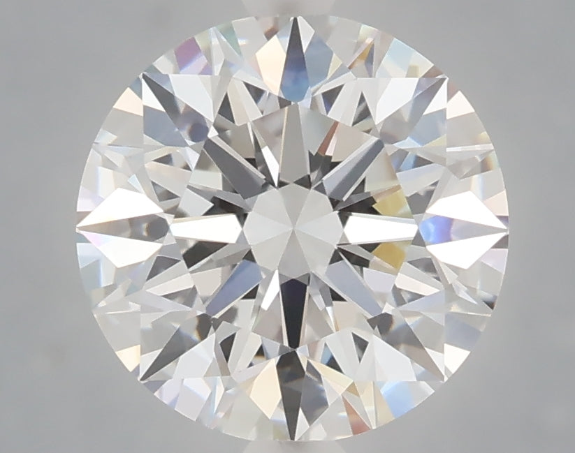 3.09 Carat Round Shaped, Excellent Cut, E Color, VVS2 Clarity, IGI Certified Lab Grown Diamond