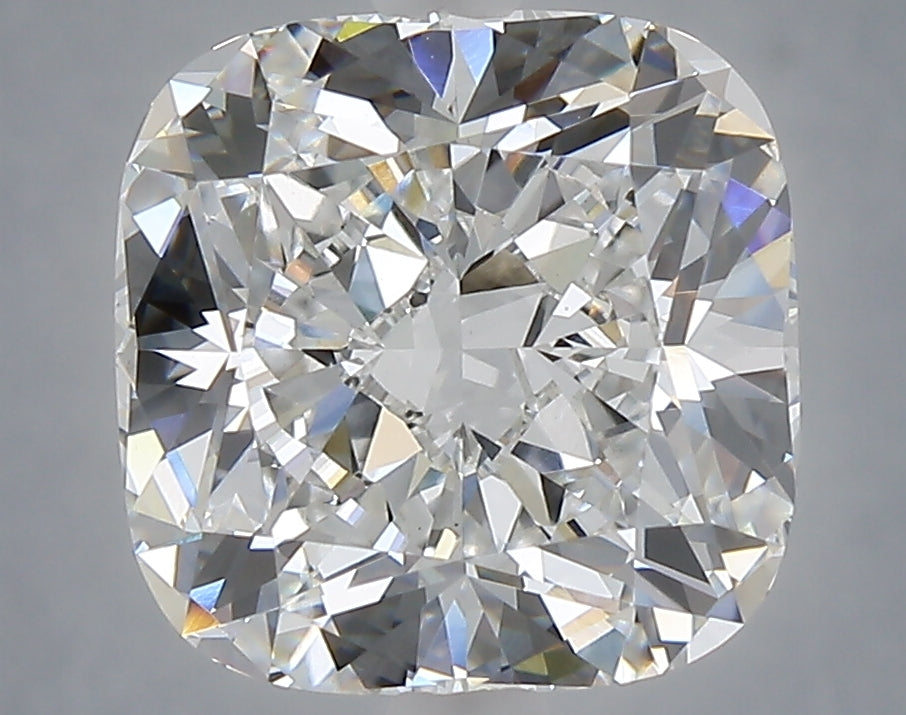 5.27 Carat Cushion Shaped, Ideal Cut, E Color, VS1 Clarity, IGI Certified Lab Grown Diamond