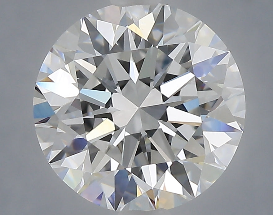 3.02 Carat Round Shaped, Excellent Cut, E Color, VVS2 Clarity, IGI Certified Lab Grown Diamond