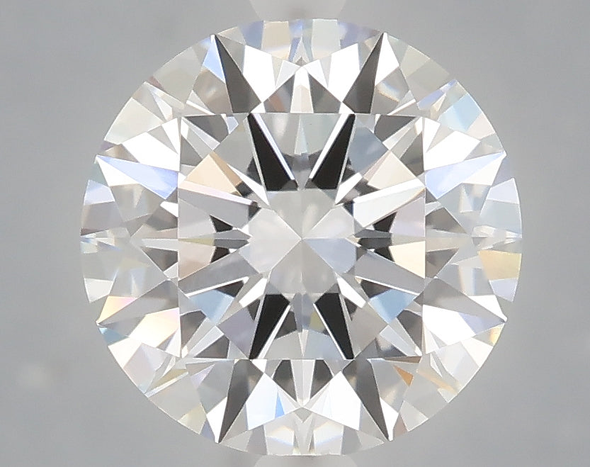 3.02 Carat Round Shaped, Excellent Cut, E Color, VVS2 Clarity, IGI Certified Lab Grown Diamond