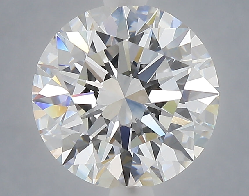 3.09 Carat Round Shaped, Excellent Cut, E Color, VVS2 Clarity, IGI Certified Lab Grown Diamond