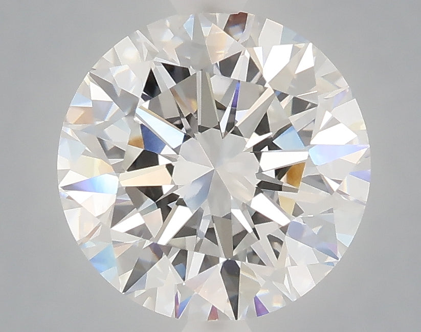 3.03 Carat Round Shaped, Excellent Cut, E Color, VVS2 Clarity, IGI Certified Lab Grown Diamond