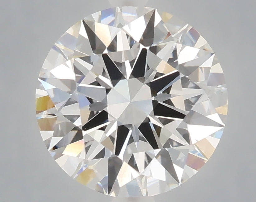3.04 Carat Round Shaped, Excellent Cut, E Color, VVS2 Clarity, IGI Certified Lab Grown Diamond