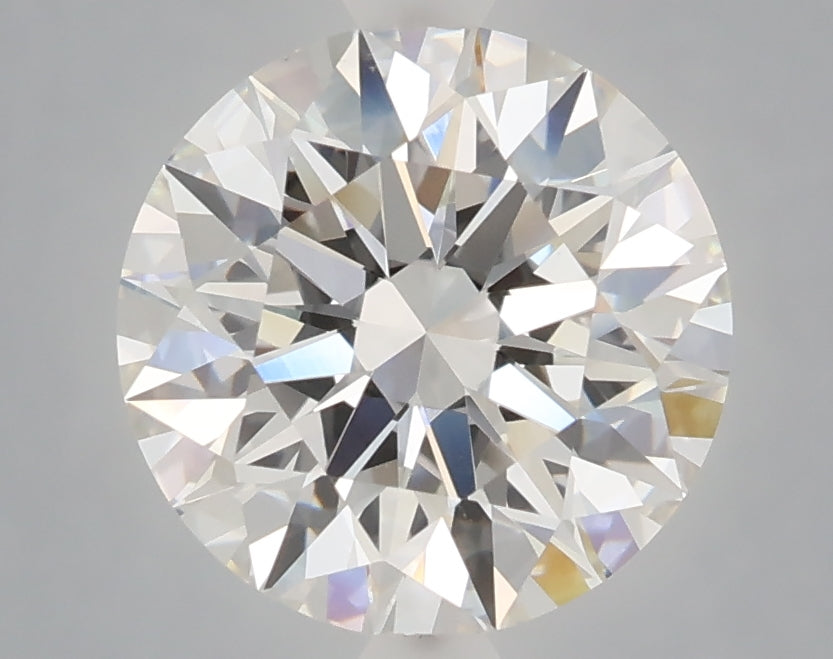 3.05 Carat Round Shaped, Excellent Cut, E Color, VVS2 Clarity, IGI Certified Lab Grown Diamond