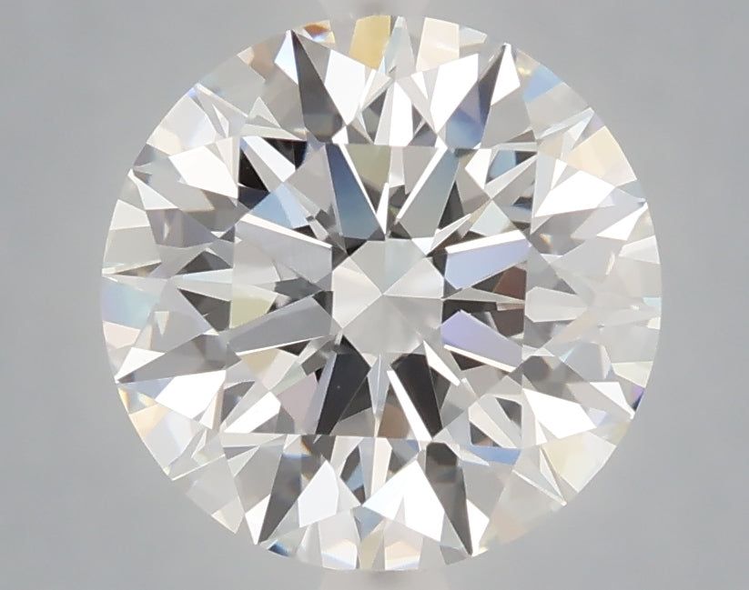 3.05 Carat Round Shaped, Excellent Cut, E Color, VVS2 Clarity, IGI Certified Lab Grown Diamond