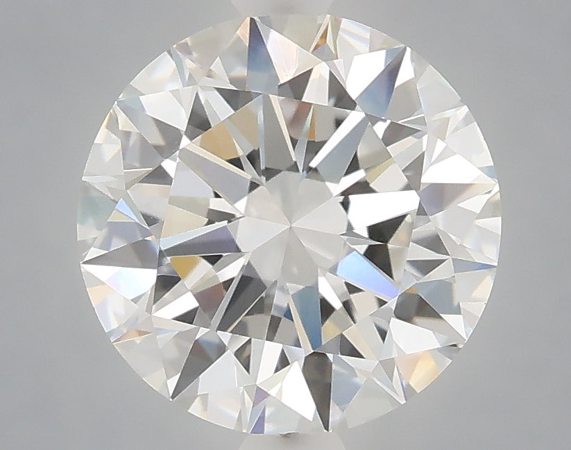 3.00 Carat Round Shaped, Excellent Cut, E Color, VVS2 Clarity, IGI Certified Lab Grown Diamond