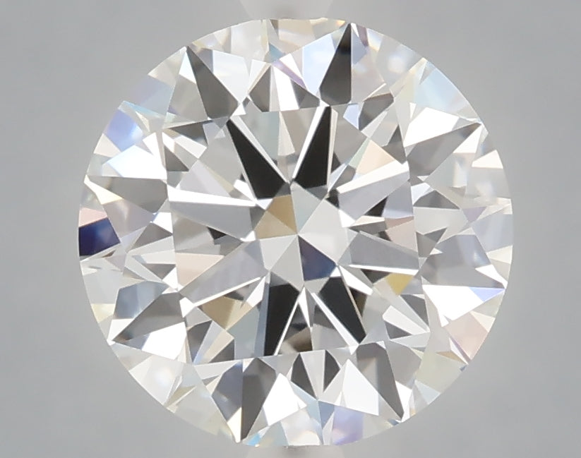 3.03 Carat Round Shaped, Excellent Cut, E Color, VVS2 Clarity, IGI Certified Lab Grown Diamond