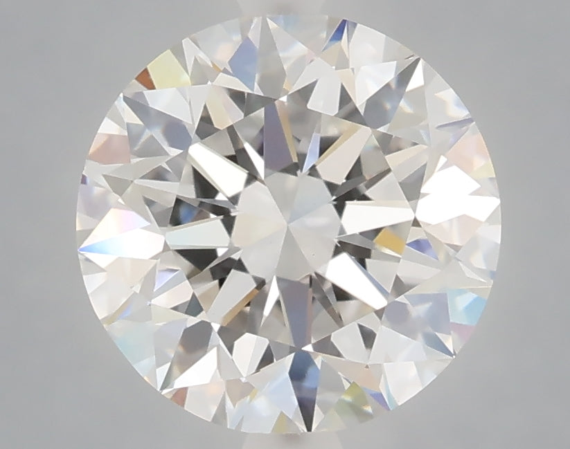 3.06 Carat Round Shaped, Excellent Cut, E Color, VVS2 Clarity, IGI Certified Lab Grown Diamond