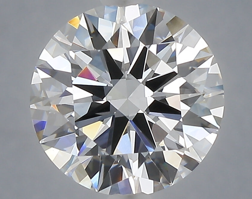 3.08 Carat Round Shaped, Excellent Cut, E Color, VS1 Clarity, IGI Certified Lab Grown Diamond