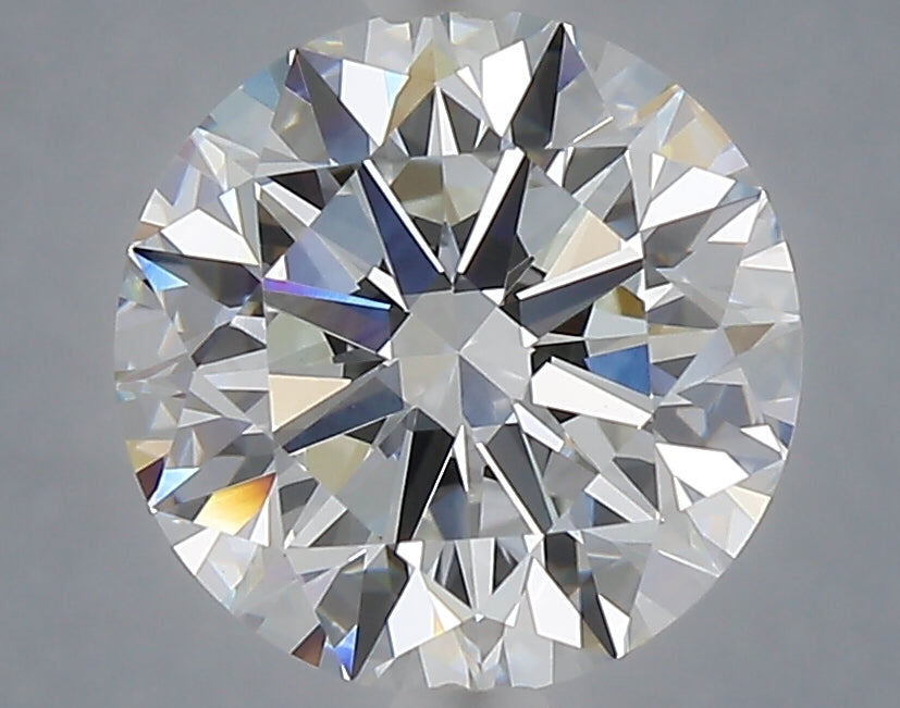 3.06 Carat Round Shaped, Excellent Cut, E Color, VVS2 Clarity, IGI Certified Lab Grown Diamond