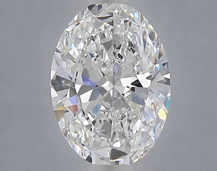 1.09 Carat Oval Shaped, Excellent Cut, D Color, VVS2 Clarity, IGI Certified Lab Grown Diamond